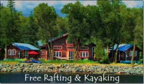 Гостиница Riverside Meadows Cabins  Южный Форк